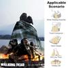 1pc Blanket The Walking Dead Daryl Dixon Print Design, Lightweight Blanket for Sofa, Bed- Soft &Warm, Gift for All Seasons like Christmas, Halloween