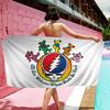 Rock Band G-Grateful-Dead Музыкальное Микрофибровое Пляжное Полотенце Впитывающее Быстросохнущее Мягкое Для Йоги Плавания Курорта Альпинизма