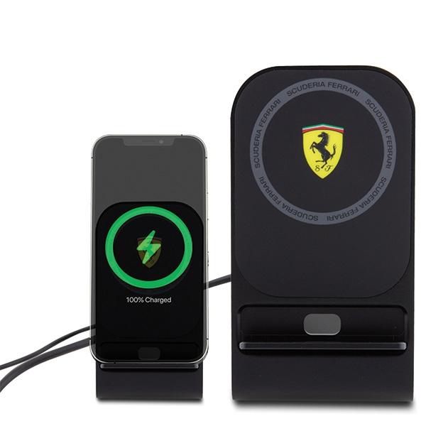 Ferrari FEMFBMALK 15W Inductive Charger Black/Black 2023 Collection MagSafe