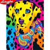 5D Алмазная Живопись Полная Круглая Животное Алмазная Вышивка Собака