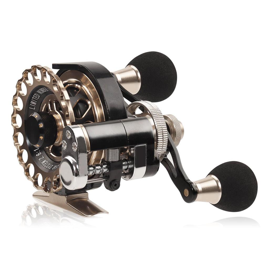 Raft Reel Chinu Reel Raft Fishing Reel Casserel Front Hit Gear Ratio Raft Reel Ice Fishing Rock Fishing Hand Drop-in 2.61 10+1BB Left/right (right