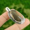 Polychrome Jasper Gemstone Daughter Wedding Bezel Pendant 925 Sterling Silver