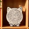 135Pcs/Set Cat Shaped Wooden Jigsaw Puzzle Focus Logic Training Wood Puzzle Game Educational Difficult Puzzle Toy Decoration Cat Lovers Gift