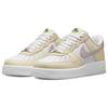 Nike Air Force 1 07 LV8 Just Stitch It - White Shade Green Unisex Sneakers Cream Peak-White Coconut-Milk FB1852-111