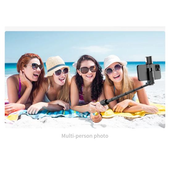 Палка для селфи Штатив с заполняющей подсветкой Телескопическая многофункциональная встроенная скрытая конструкция Вращающаяся на 360 градусов палка для селфи