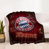 Bayern Munich Fan Gear Customize Your Name Blanket Cozy Personalized Blanket Ultra-Soft Throw For Livingroom Bedding Chair Seaside