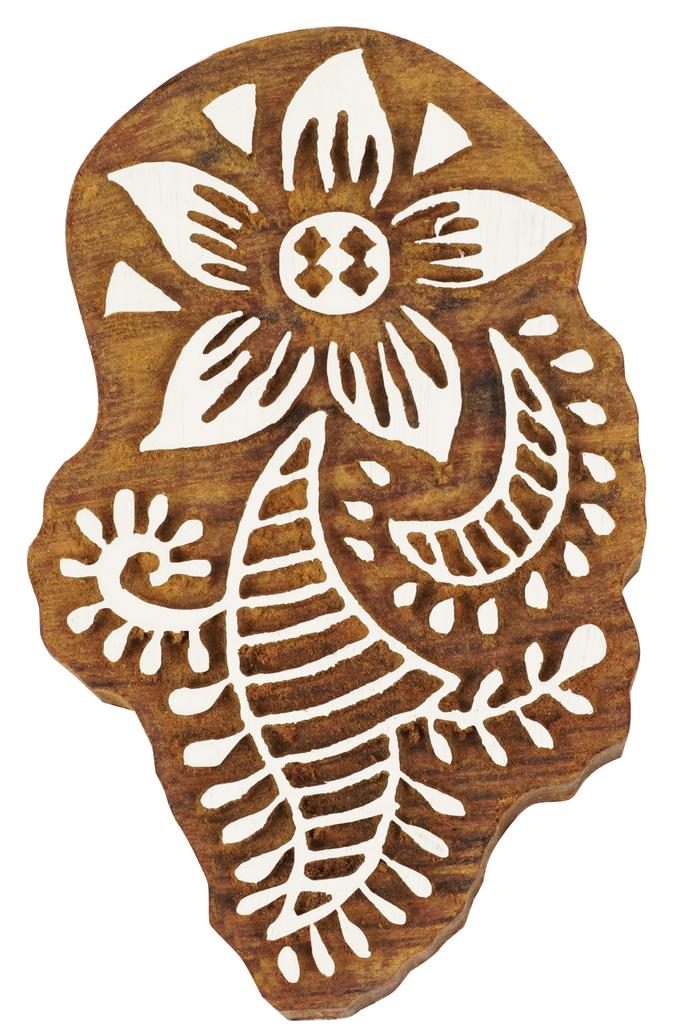 IBA Indianbeautifulart Текстильный печатный блок птица ручная резьба деревянный штамп дерево