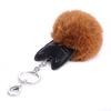 Искусственный мех пушистый кот брелок для ключей модная ювелирная сумка повесить аксессуары