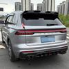Обвес для Geely Xingyue L 21-25: Модифицированные передний/задний сплиттеры, диффузор и насадки на выхлопные трубы