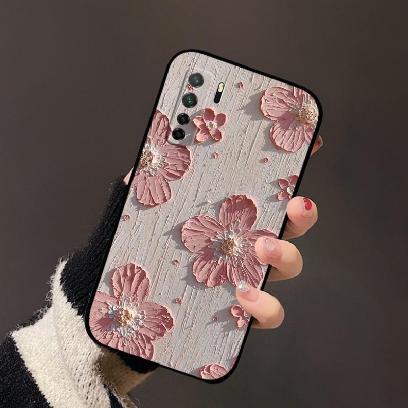 Чехол для Huawei P40 Lite 5G Nova 7 SE Милый Мультяшный Чехол Ударопрочный Мягкий Силиконовый Корпус Телефона Funda Для Honor 30S Russian Edition