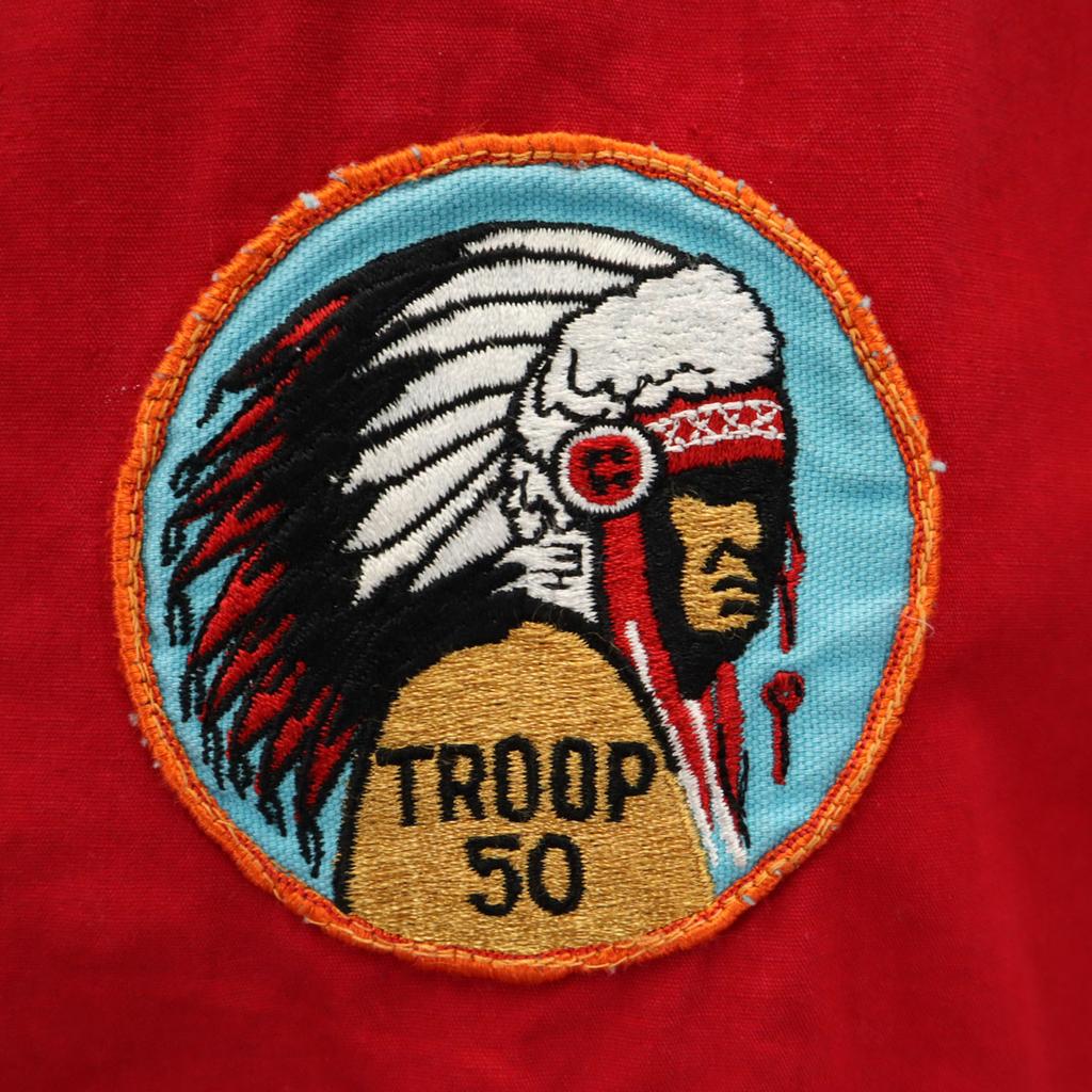 PACIFIC ATHLETIC COMPANY 70s Vintage Long Sleeve Blouson M Red Men's Used