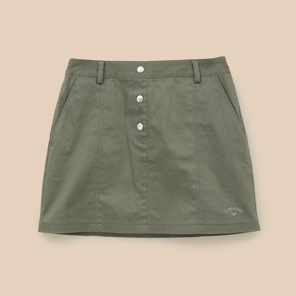 Callaway Twill Stretch Skirt Golf C24128207 LL Women's / / 1180_Khaki