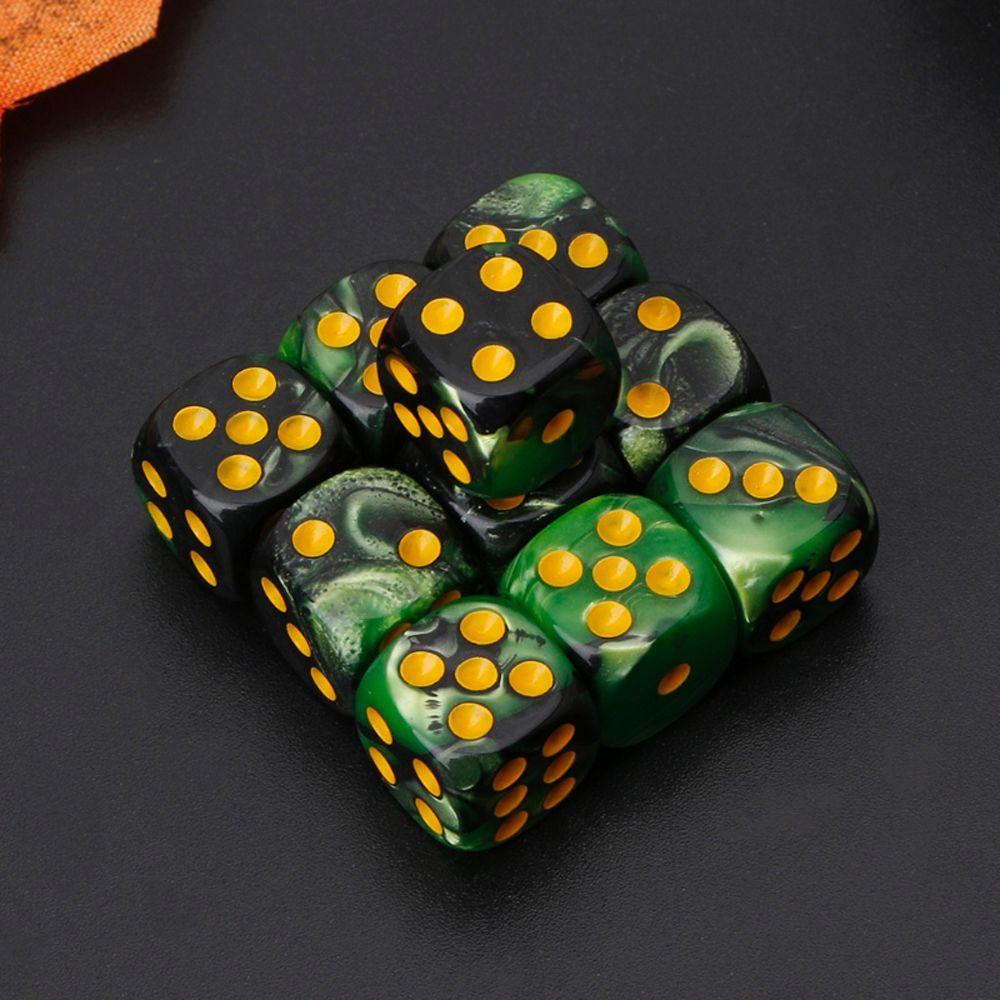 Round Corner Family Party Game Dice Number Polyhedral Dice Dice Set Table Game Digital Game Dices