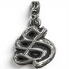 Excellent CHROME HEARTS Pendant top ALPHABET CHARM Initial S Silver 925 mens Used