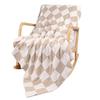 Chessboard Blanket Sofa Bedroom Bedspread Blanket Soft Portable Blanket Production Source