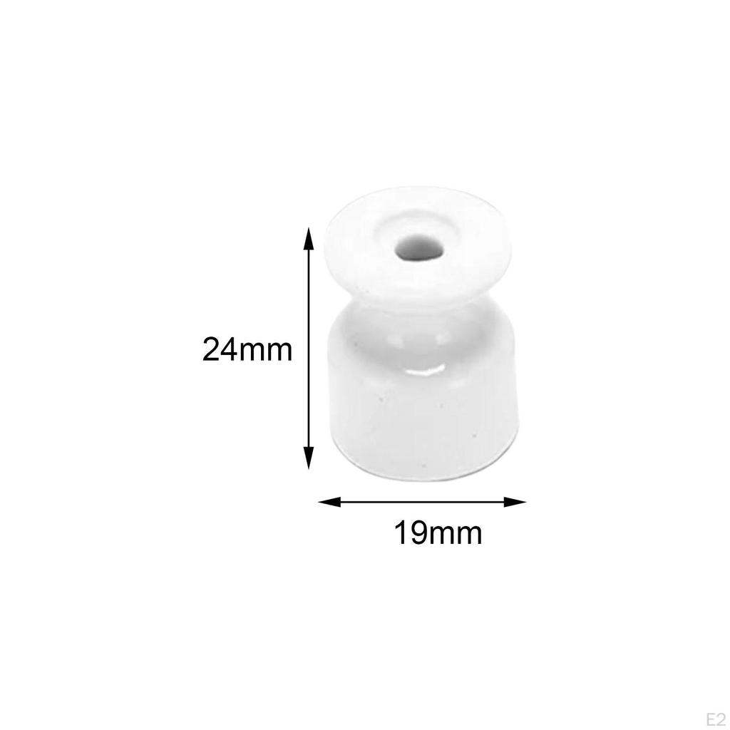 10 шт. фарфоровых изоляторов, электрические аксессуары, ретро, легко устанавливаемые, керамика