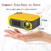 1080P HD WiFi Mobile Phone Home Theater Projector Portable Video Projector Office Top Projector