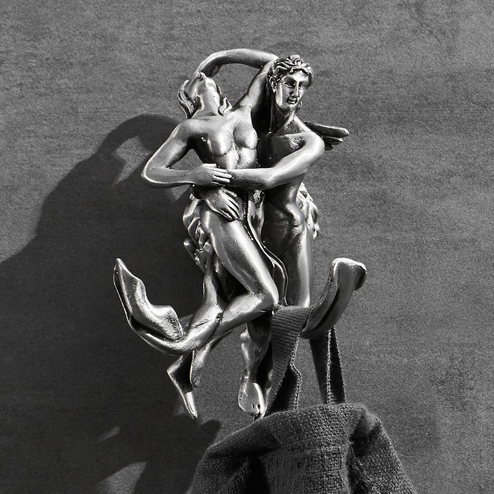 Shower Room Wall Mount Romantic Bathroom Hardware Accessories Set Toilet Paper Holder Towel Bar Toliet Brush Holder MB-0810T