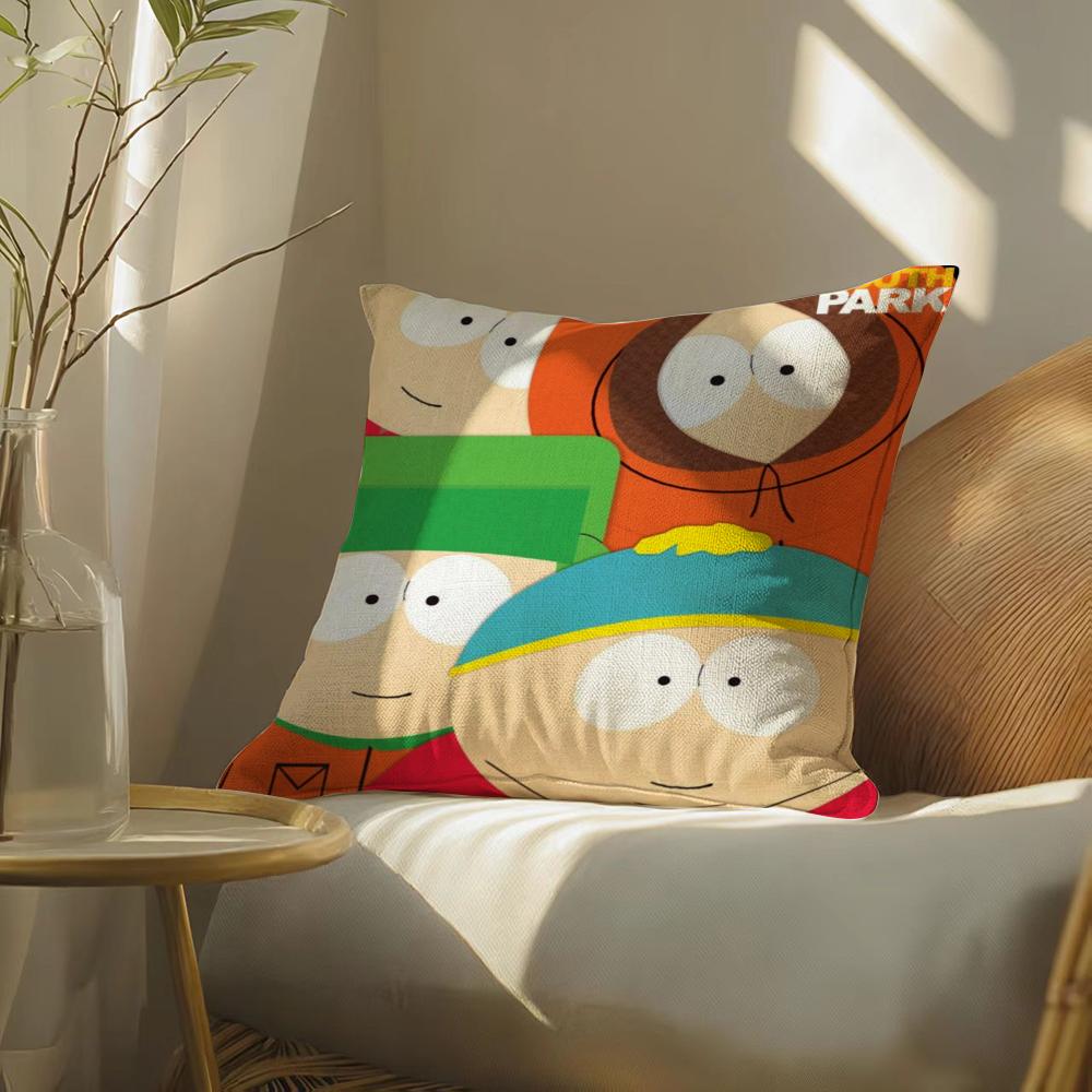 Southparkdecorative Pillow Case Pillowcase, Double-Sided Printed, Sofa Cushion, Bedroom Headboard