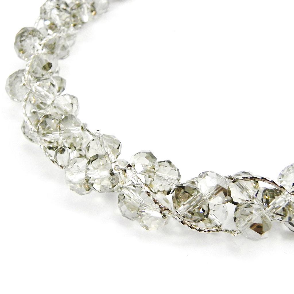 Les Trésors De Lily [I2760] - Дизайнерское колье 'Sissi' дымчато-серый