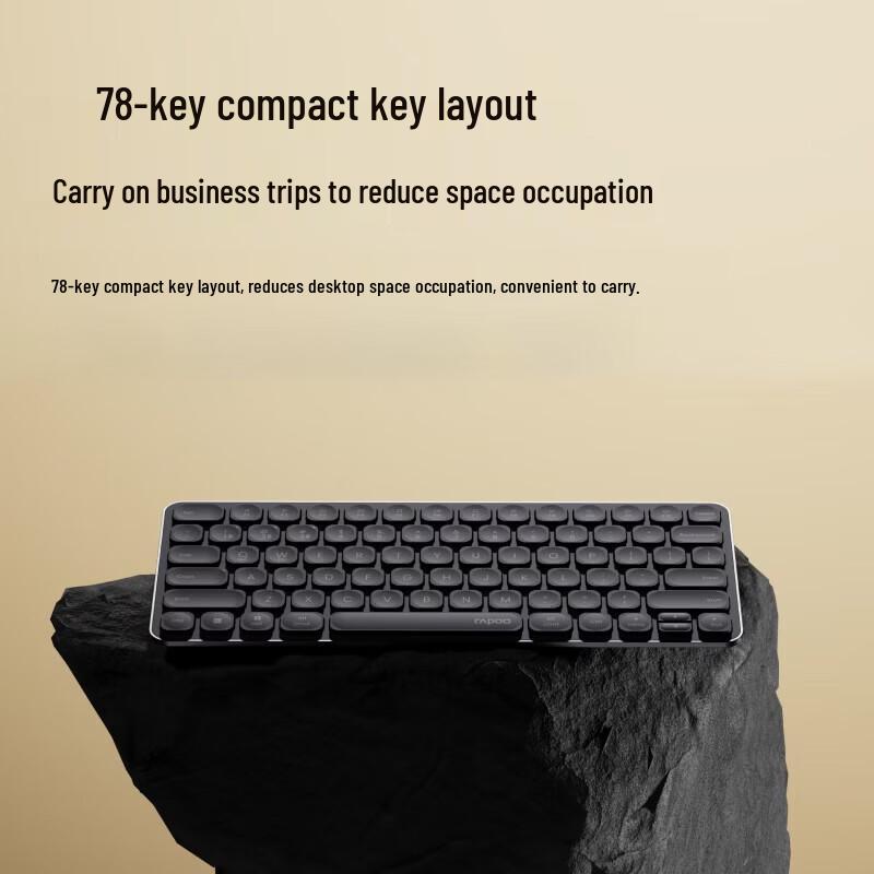 Rapoo 9000S Ultra-thin Multi-mode Wireless Keyboard & Mouse Combo