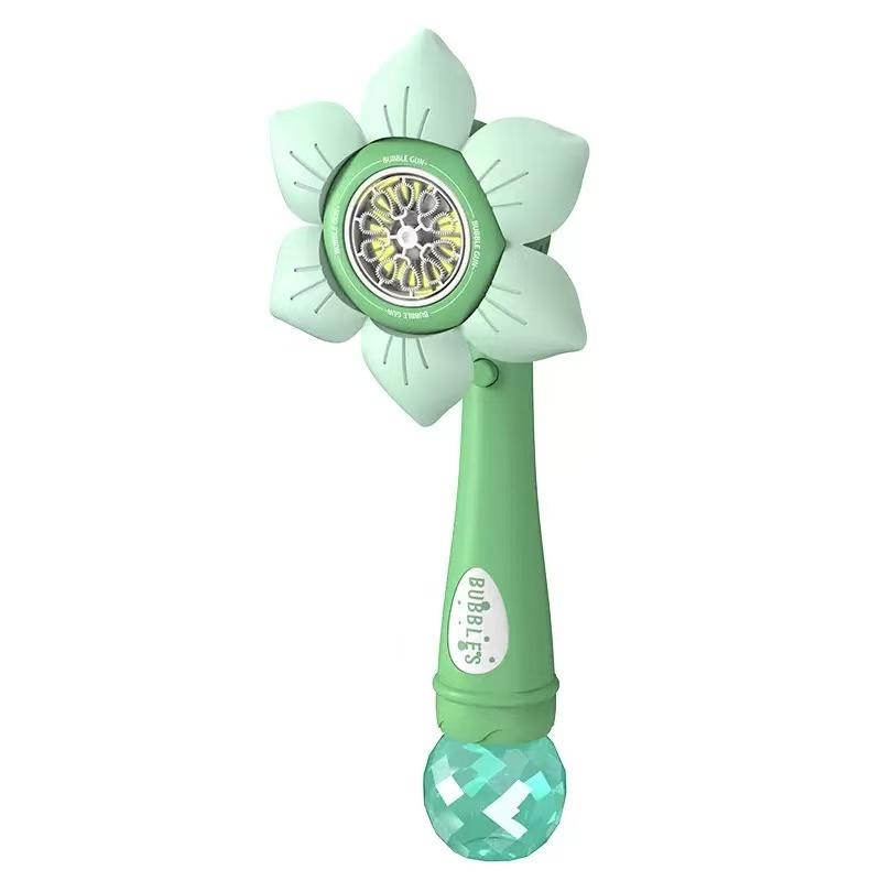 New Handheld One-Button Automatic Flower Bubble Machine, Wedding Atmosphere Prop, Perfect Gift