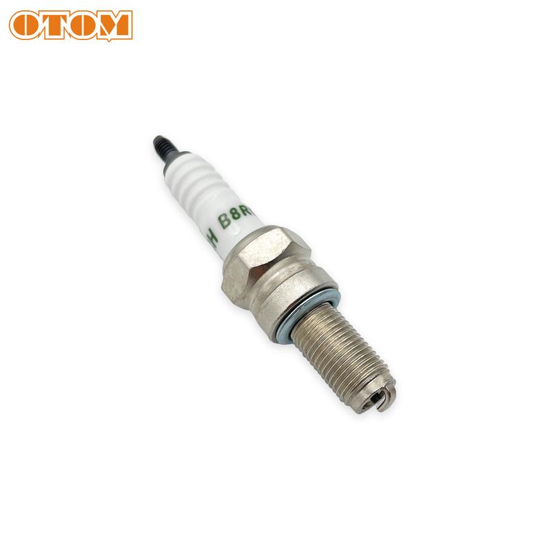 OTOM Motorcycle Spark Plug for LONCIN YBS300 Engine HENGJIAN S6 KEWS K16 K23 STN V9 Ignition Spark B8RC