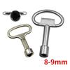 Universal Triangular Key Triangle Key for Electric Cabinets Multifunctional Wrench Panel Lock Metro Train Elevator Door Key Lock