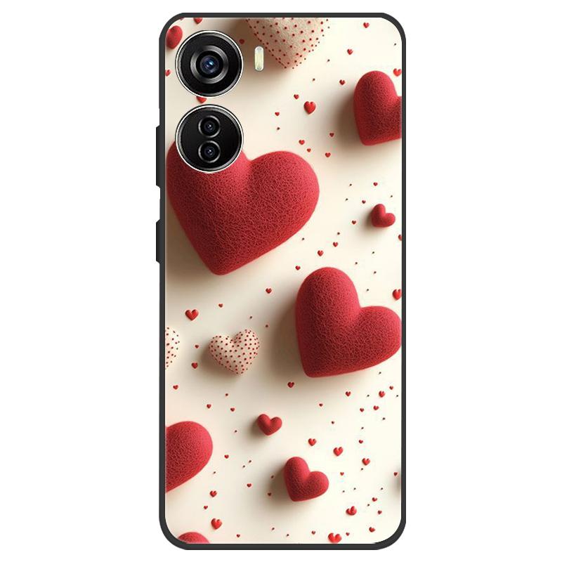 For ZTE Nubia Neo 5G Case Silicone Luxury Space Soft Bumper for ZTE Nubia Neo 5G Phone Cover TPU Funda Nubia Neo Fashion Bag