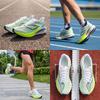 Li Ning Feidian 5 Challenger Сверхлегкая технология амортизации Беговые кроссовки Мужские кроссовки Стандартный-Белый Флуоресцентный-Ярко-зеленый ARMV001-19