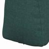 Back Cushion Dark Green 45 x 24 x 50 cm Fabric