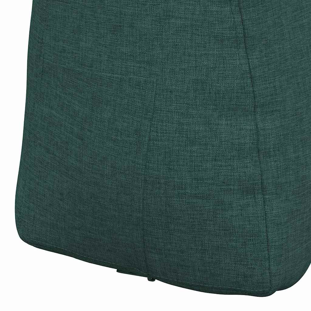 Back Cushion Dark Green 45 x 24 x 50 cm Fabric