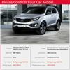 Хромированная крышка дверной ручки для KIA Sportage MK3 SL 2011 2012 2013 2014 2015, внешняя отделка, защелка, наклейки на автомобильную крышку, аксессуары