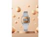 Casio Классические стандартные цифровые часы LA670WES-4AJF Vapor Dial Silver 24.6mm НОВЫЕ
