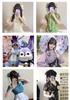 Chinese Bun Cover with Cotton Filling for Chinese Lolita Halloween Cosplay [kuroobaa] Style, (Light Purple)