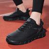 Waterproof Men Running Sneakers Wear-resistant Tenis Athletic Sport Shoes Leather Mens Casual Shoes Chaussure Homme Plus Size 48