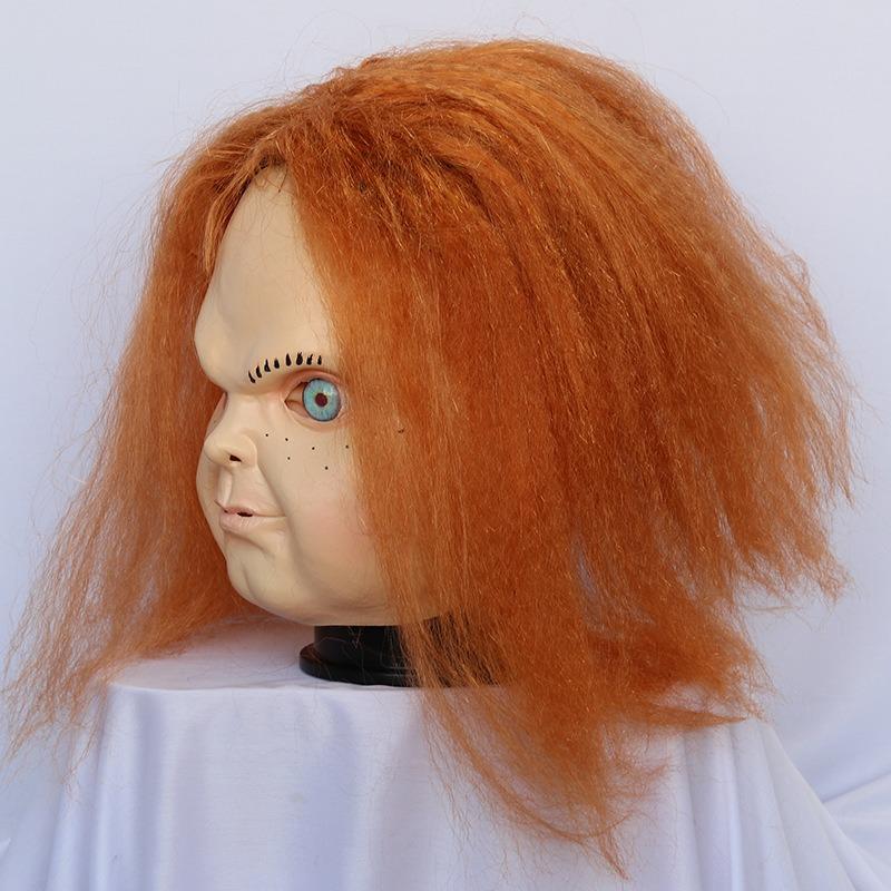 Маска куклы-призрака ужасов на Хэллоуин