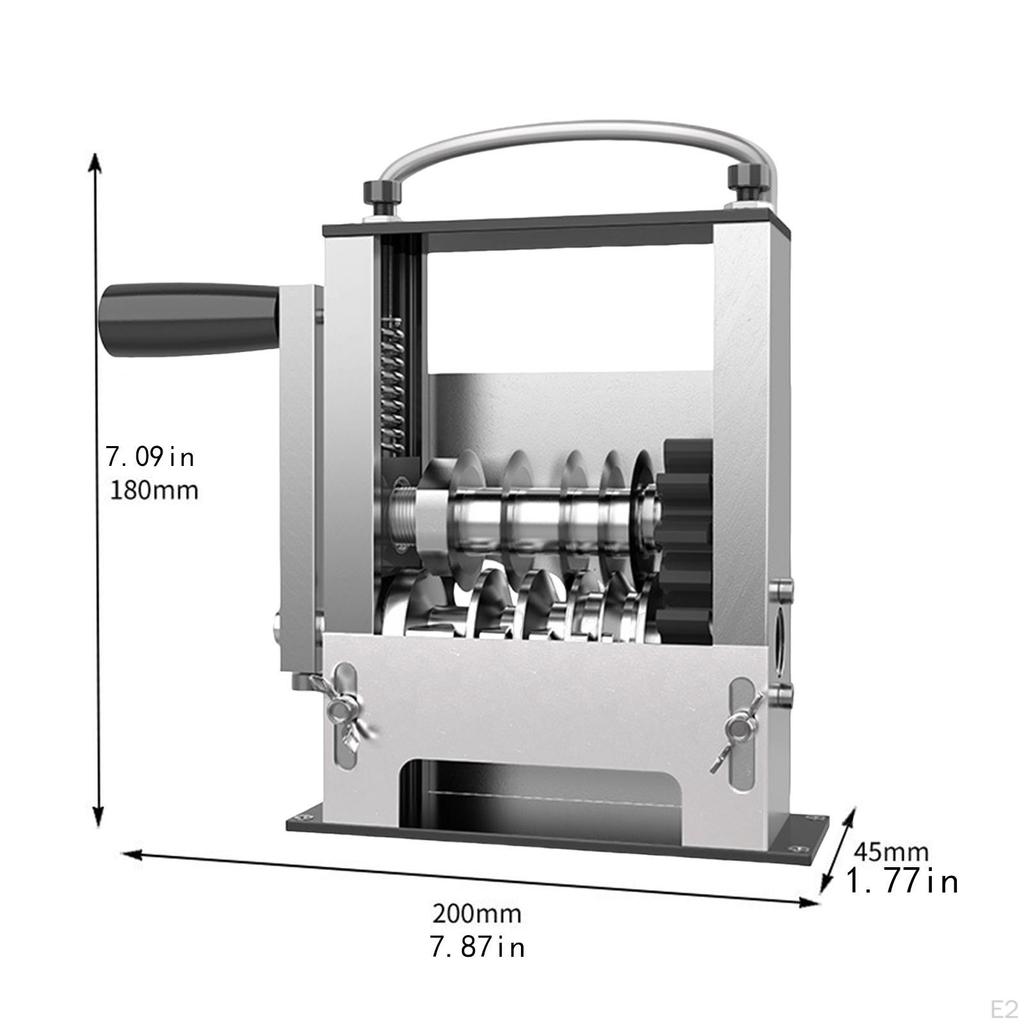 Manual Wire Stripping Machine Cable Stripper Drill Powered Hand Crank for Copper Recycling Sturdy