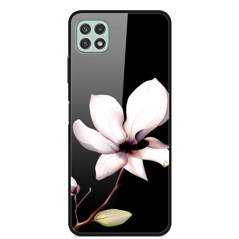 For Samsung Galaxy Wide5 Case Tempered Glass Hard PC Phone Back Cover for Galaxy Wide 5 Bumpers Cases Shell Coque 6.6'' SM-E426S