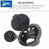 JIDIXIAN Car Gas Fuel Tank Cap Cover With Rubber Gasket Ring for Jeep Wrangler JK 2007-2017 Exterior Car Accessories Styling