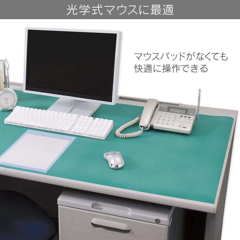 IRIS OHYAMA Коврик для стола Ширина 99 x Глубина 69 см Натуральный/зеленый DMT-9969PZ