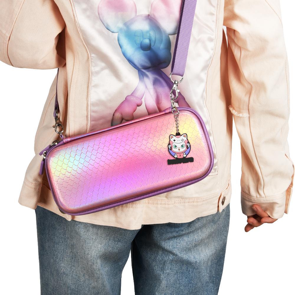 Наборы аксессуаров для Switch Портативный дорожный устойчивый к царапинам Чехол-сумка для игровой консоли Защитный чехол Чехол для аксессуаров NS