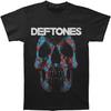 Deftones Мужская футболка Minerva Rose Skull Средний Черный