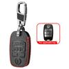 PU Leather Remote Control  Car Key Cover Holder for KIA Sedona Grand Carnival Sorento Shell Fob Key Case Protection Skin