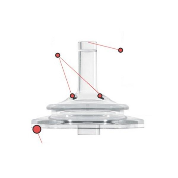 Набор сменных соломинок Lieto, 2 шт., 2 шт.