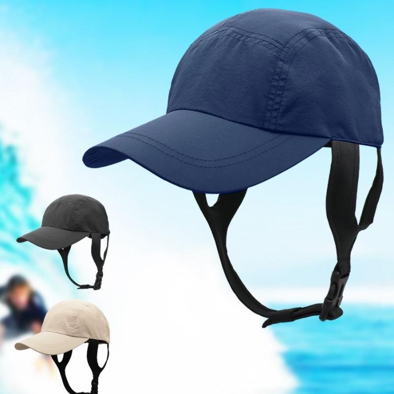 New sunscreen cap men's summer outdoor paddling surfing sun hat hiking fishing face visor
