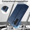 LC.IMEEKE For Samsung Galaxy A54 5G PU Leather RFID Blocking Phone Case Wallet Stand Cover