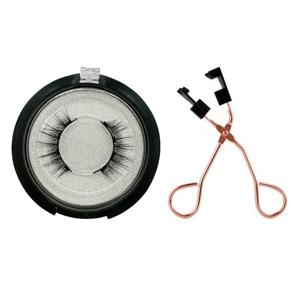 Easy to Wear With Applicator Looking Natural Fake Eyelashes Handmade Magnetic Eyelashes