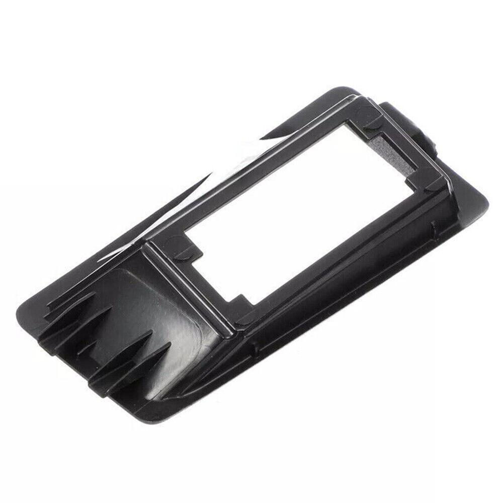 Пара левый + правый черный ободок фонаря заднего номерного знака для Ford Bronco Sport 2021-2023