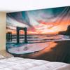 Tropical Beach Tapestry Nordic Style Starry Sky Tapestry Tapestry Bedroom Psychedelic Tapestry